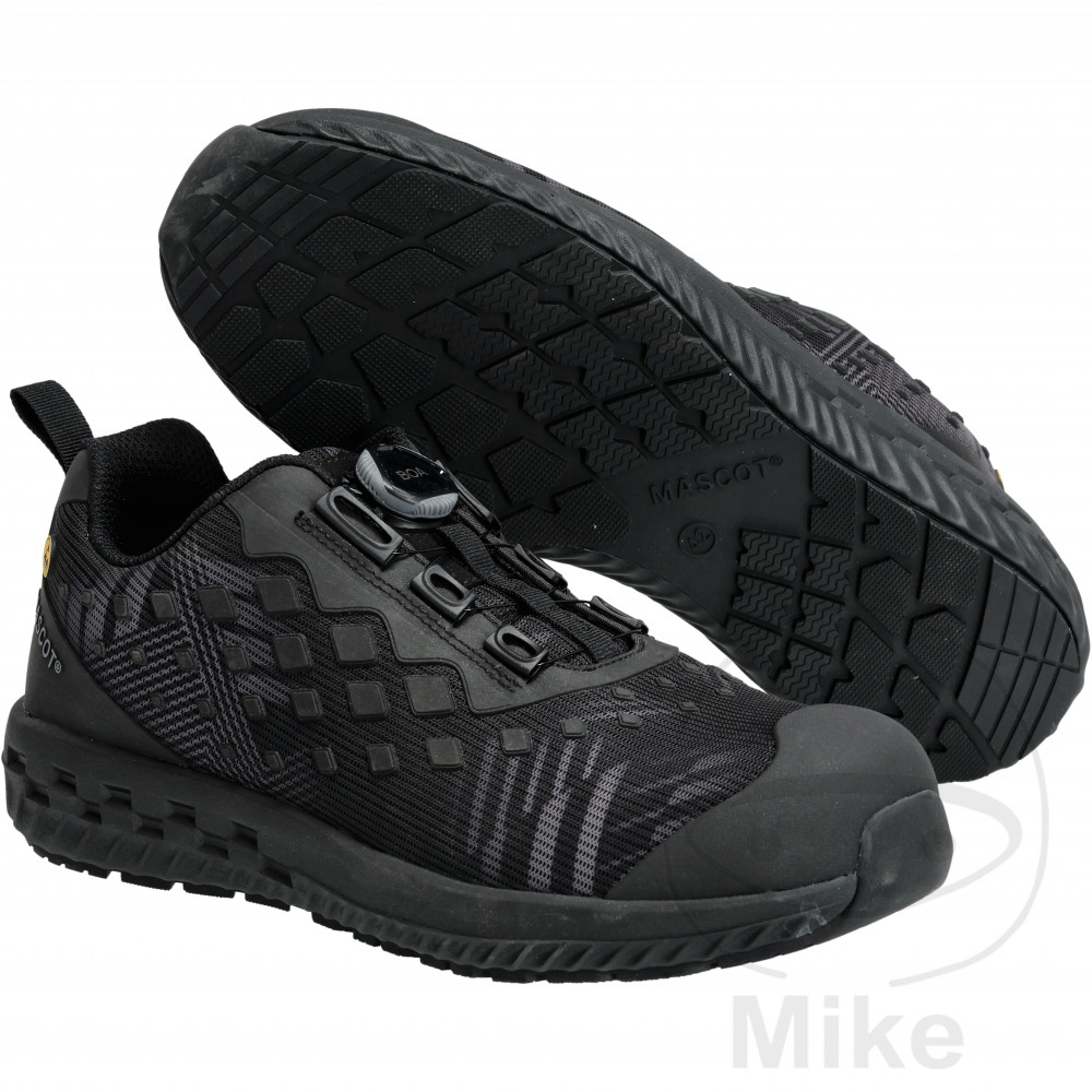 Chaussures de sécurité Mascot S1P GR47 Halbschuh noires - vue 3
