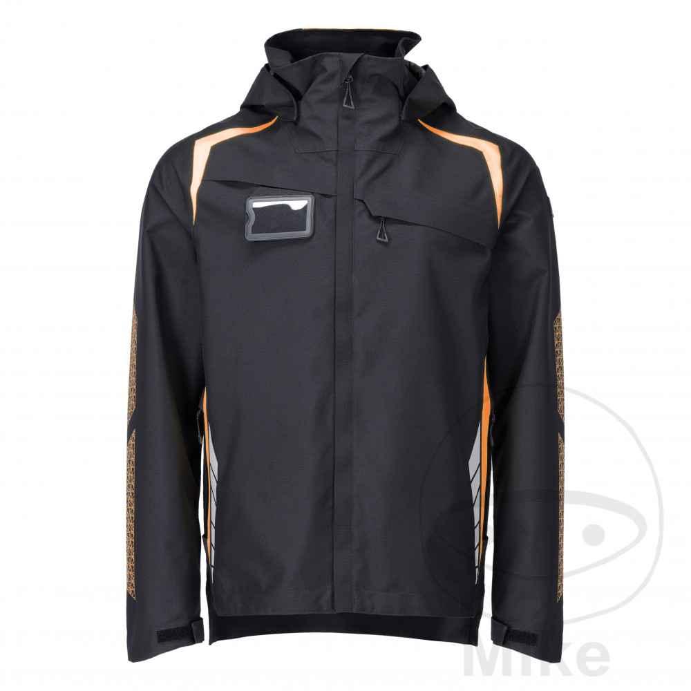 Veste moto hardshell MCT Mascot gris M noir-bleu/orange