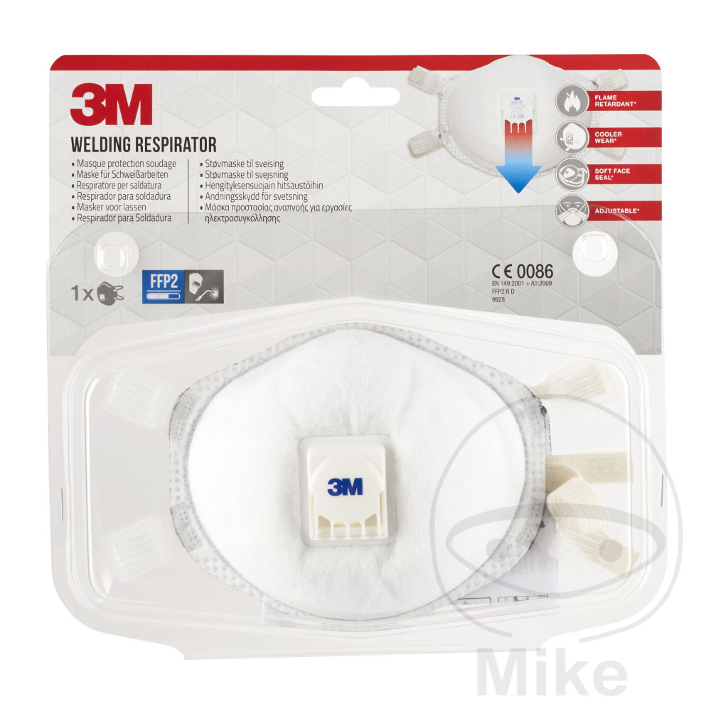 Masque de soudage FFP2 3M - vue 2
