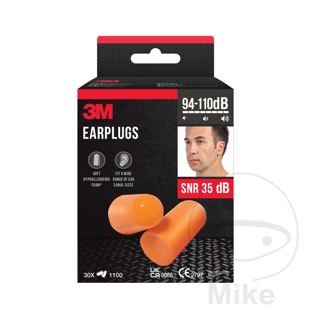 Bouchons d'oreilles 3M 30 paires 37 dB - vue 3