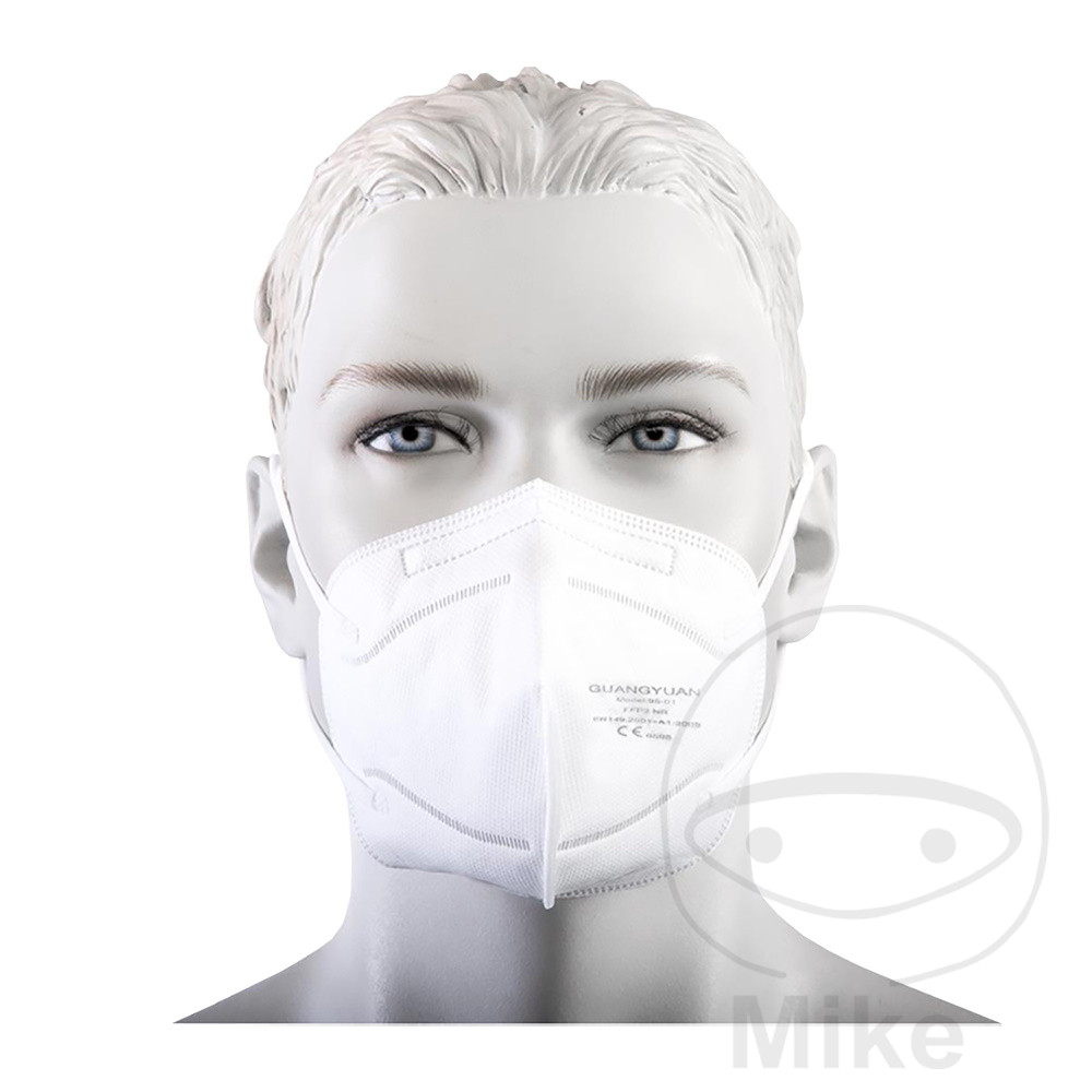 Masque filtrant poussières fines FFP2 INTERN paquet de 10 pièces - vue 2