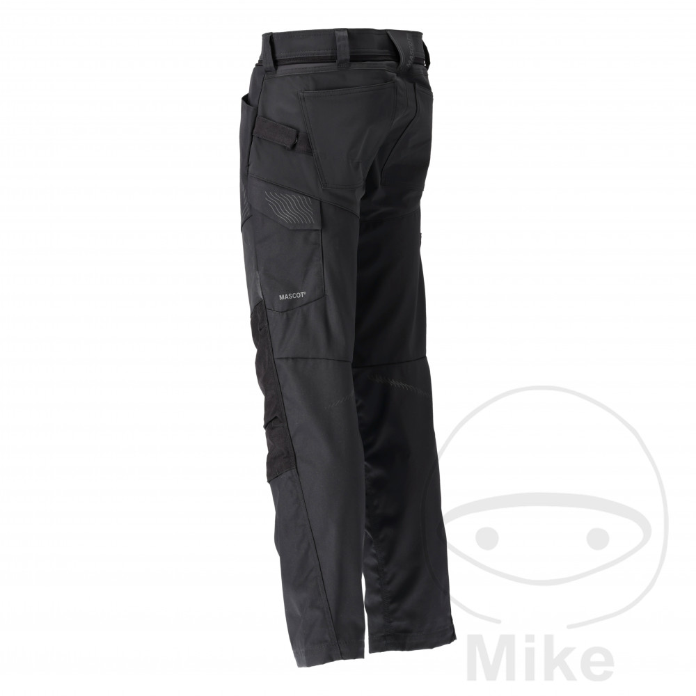 Pantalon de travail Mascot MCT gris 64/L82 noir - vue 2