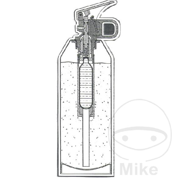 Extincteur Pfefferkorn 1 kg - vue 2