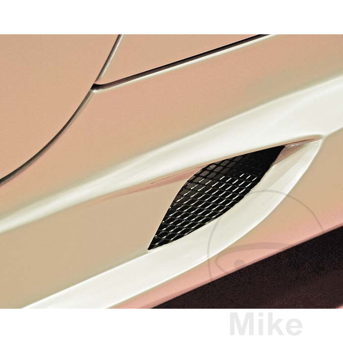Grille de protection aluminium noir Racing Foliatec 20 x 60 cm (lot de 2) - vue 4