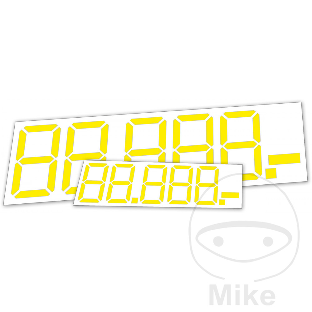 Étiquetage prix LCD jaune 1160x240 mm pack 10 pcs Eichner - vue 2