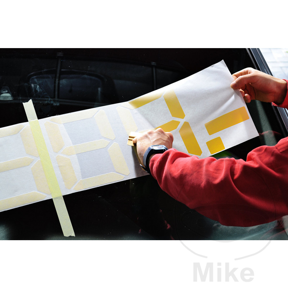 Étiquetage prix LCD jaune 1160x240 mm pack 10 pcs Eichner - vue 3