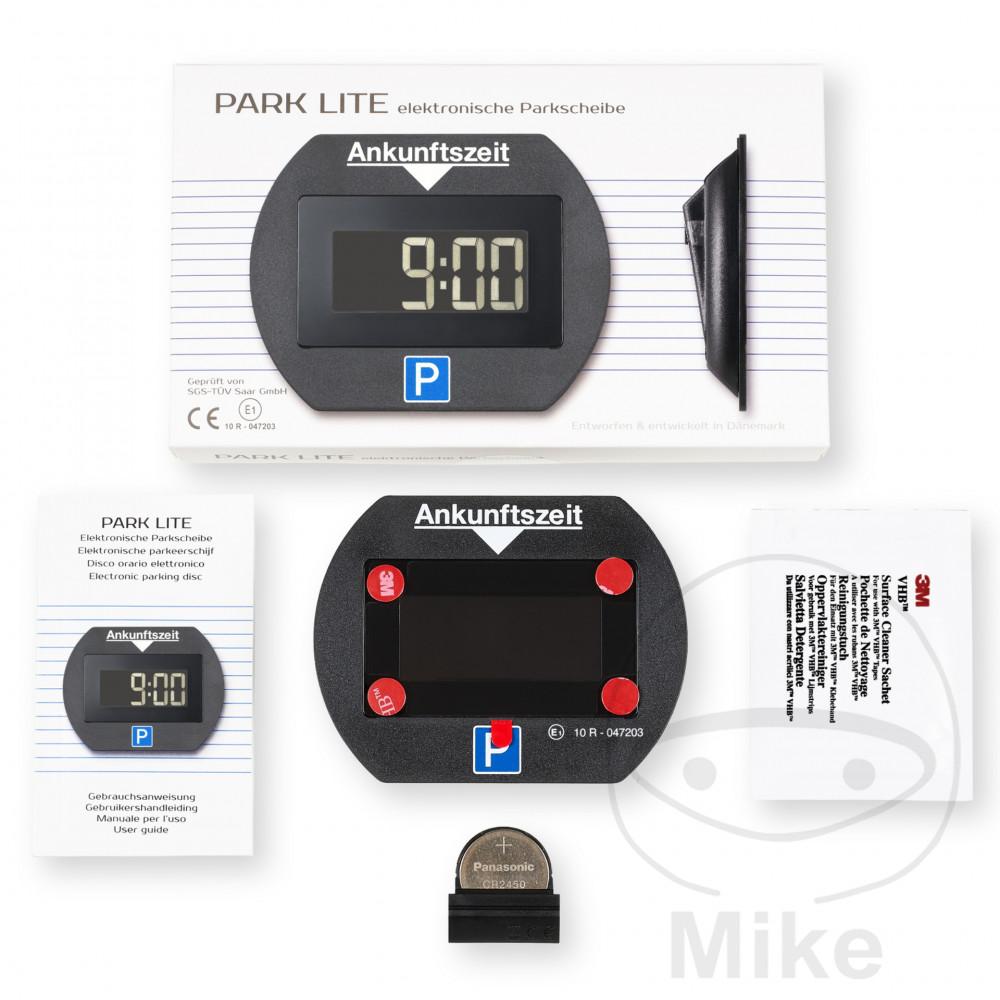 Disque de stationnement Park Lite noir - vue 4