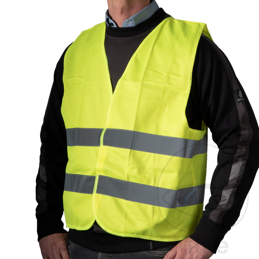 Gilet de sécurité jaune EN ISO 20471 JMP 2982263 - vue 3