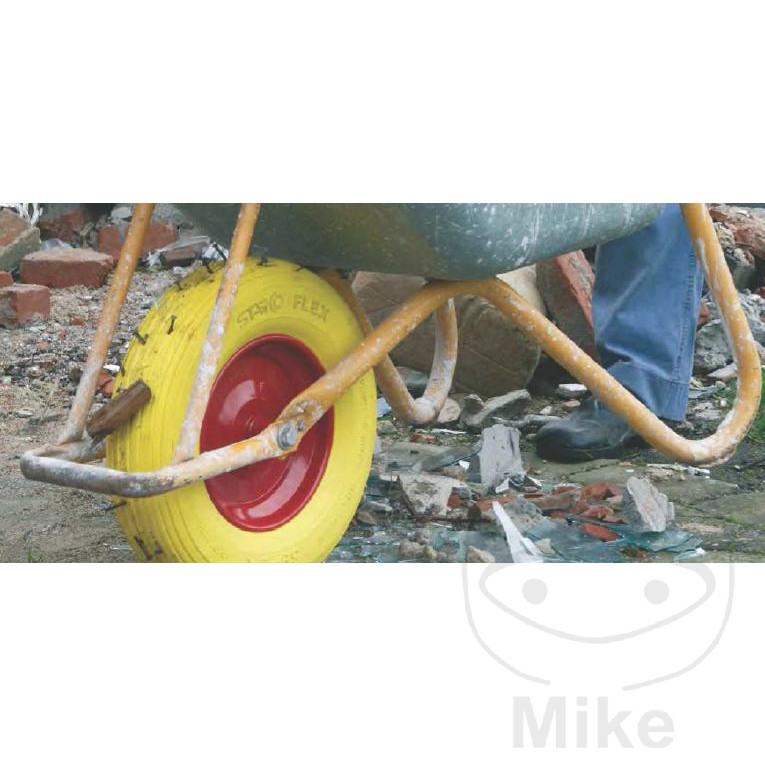 Roue complète 4.00-8 acier brouette increvable Bohnenkamp AG - vue 2