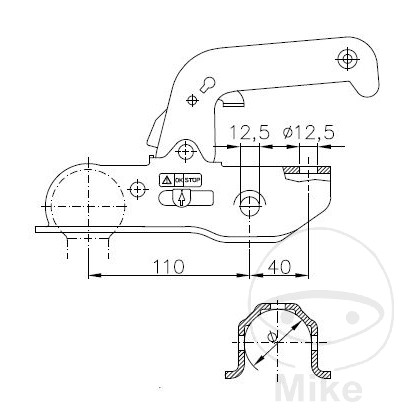 Embrayage AL-KO KGL 2200 kg WW220-RB - vue 2