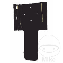 Cales de roue Bierhake avec support noir - vue 2