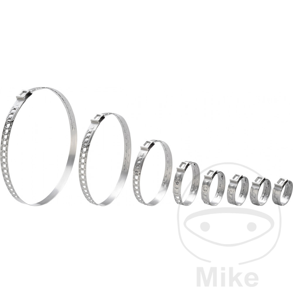 Colliers de serrage à bande perforée Kunzer DUA 29,0-30,7 mm - Paquet de 10 pièces - vue 2