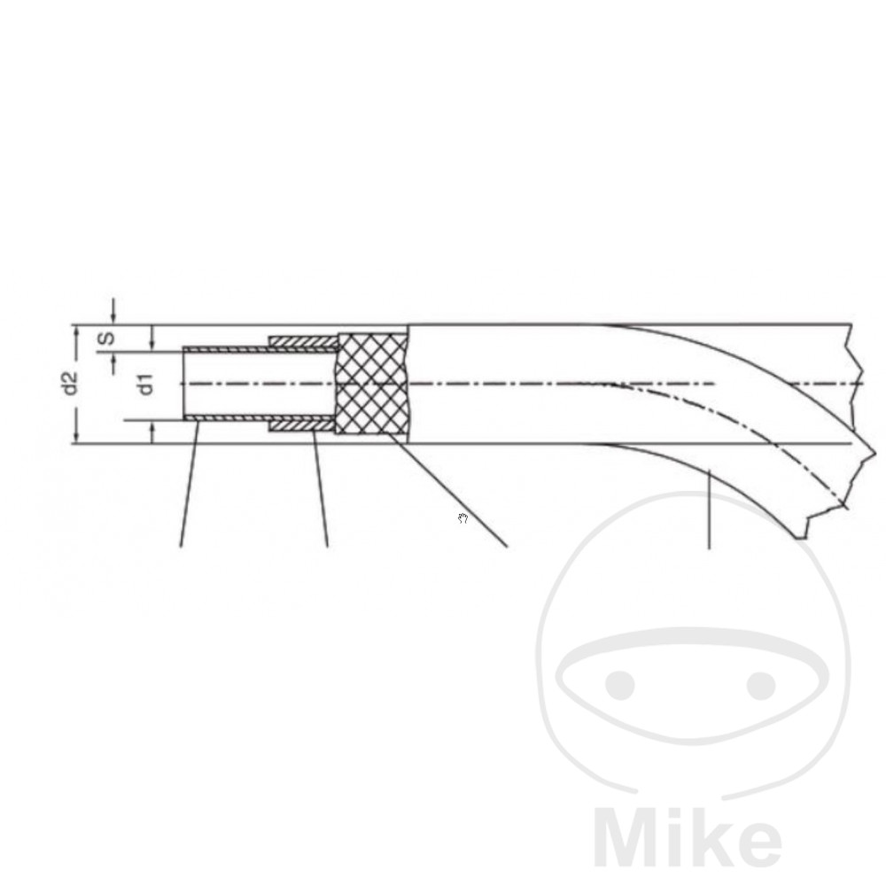 Durite de carburant Dresselhaus 5X11MM 15 mètres - vue 3