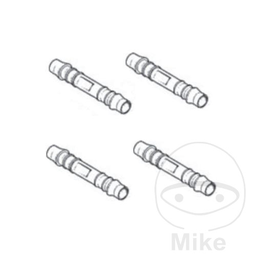 Buse en plastique droite 4 pièces GS16 recharge Kunzer - vue 2