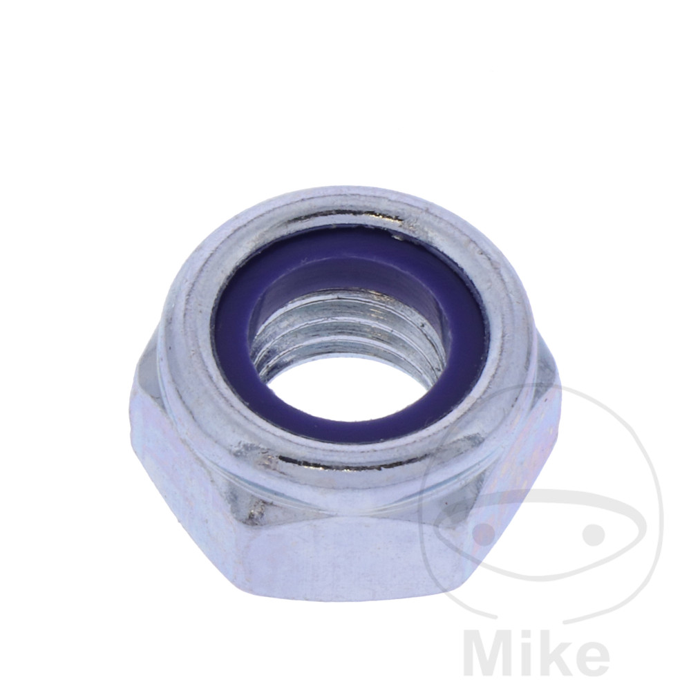 Écrous hexagonaux Nylstop zingué M10 DIN JMP - Paquet de 4 pièces - vue 2