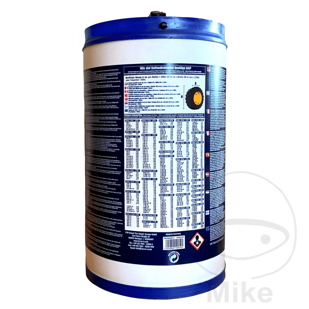 Terra-S Industrie Mastic d'étanchéité pour pneus 25 litres PUMP51903 - vue 2