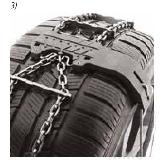 Chaîne à neige Schneekette CLICK2GO TA36T RUD - vue 4