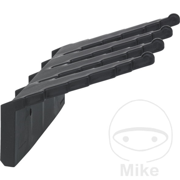 Support mural 240 mm noir Vikan - vue 2