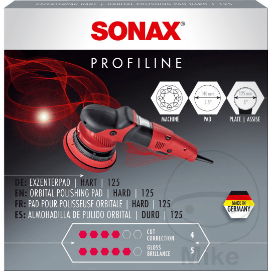 Tampon excentrique dur Sonax 125 mm - vue 2