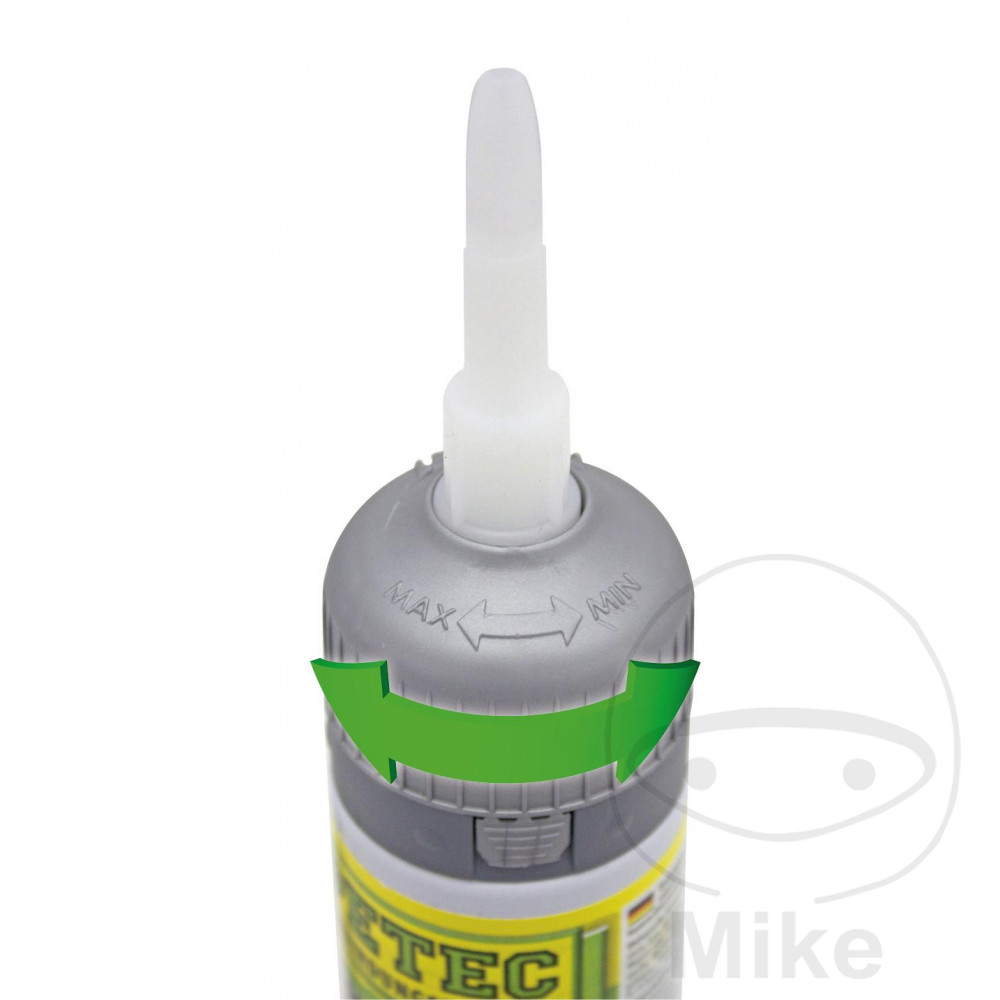 Mastic silicone noir 200 ml Petec - vue 2