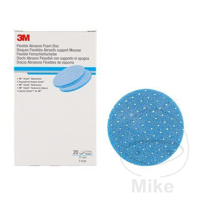Disques abrasifs fins K800 3M 77 mm Flexible Hookit - vue 4