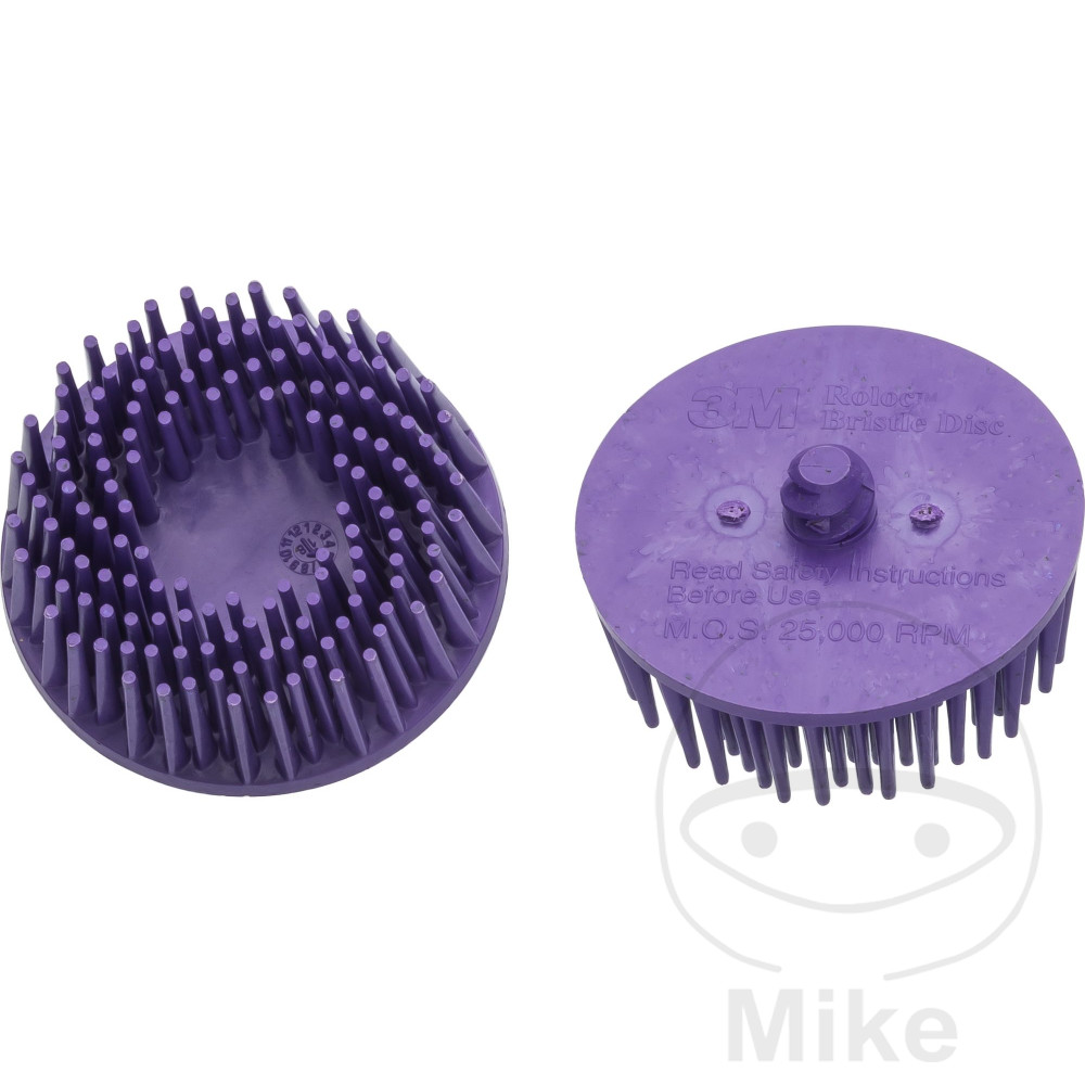 Jeu de brosses abrasives Hazet 2 pièces 50 mm K36 violet pour 6560425