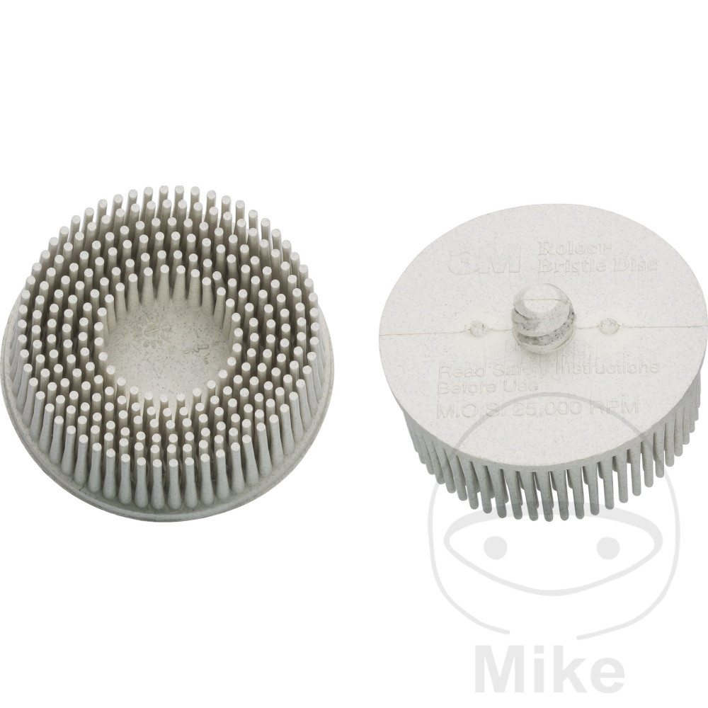 Jeu de brosses abrasives 2 pcs 50 mm K120 blanc Hazet