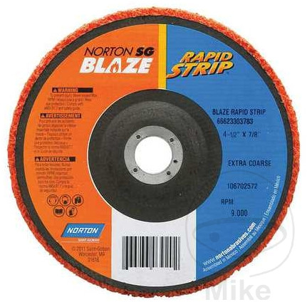 Disques de nettoyage 125x22 mm Blaze Rapid Norton
