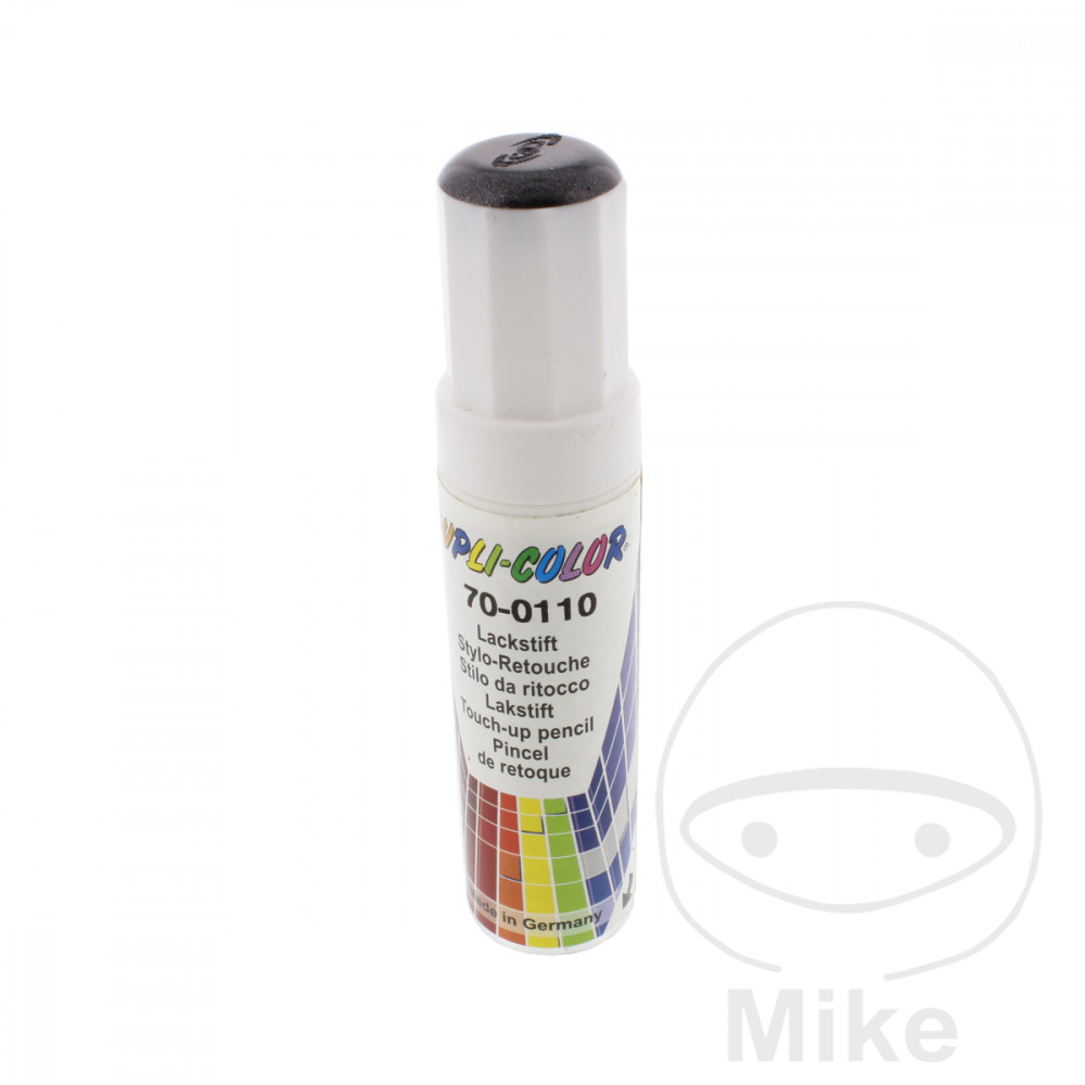 Pinceau Retouche Dupli Color 12 ml 0-0500 Noir Mat - vue 4