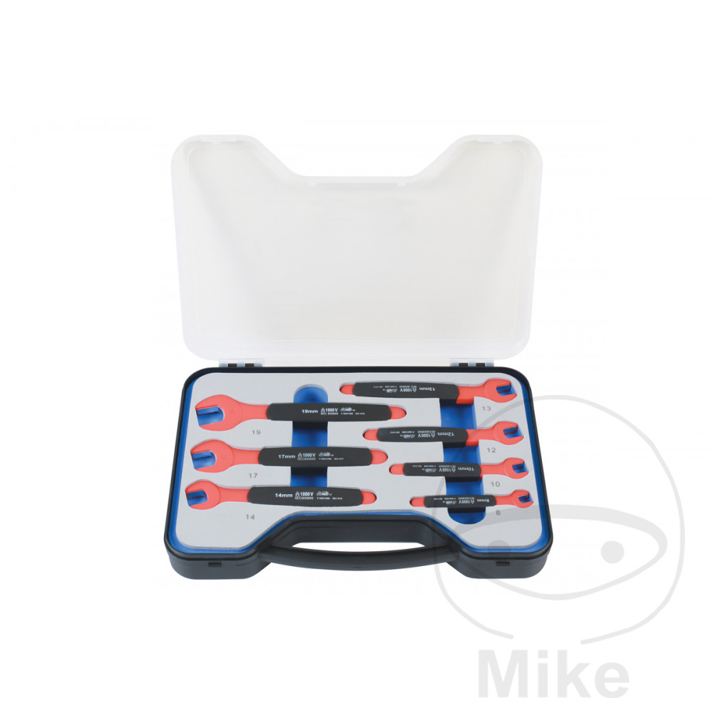 Jeu de clés plates isolées 7 pièces HBT IOSO 8-19 mm - vue 2