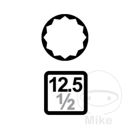 Jeu d'embouts multi-dent 1/2 pouce JMP 26 pièces - vue 2