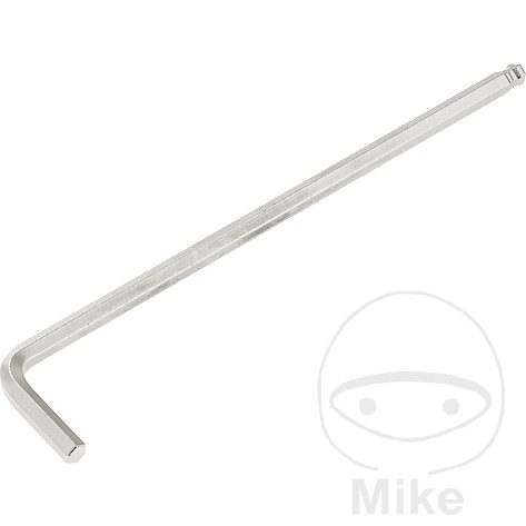 Clé allen 6 mm six pans creux avec tête sphérique Hazet