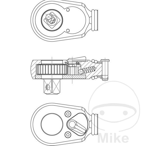 Kit de réparation pour cliquet Hazet 8816G 8816P - vue 2
