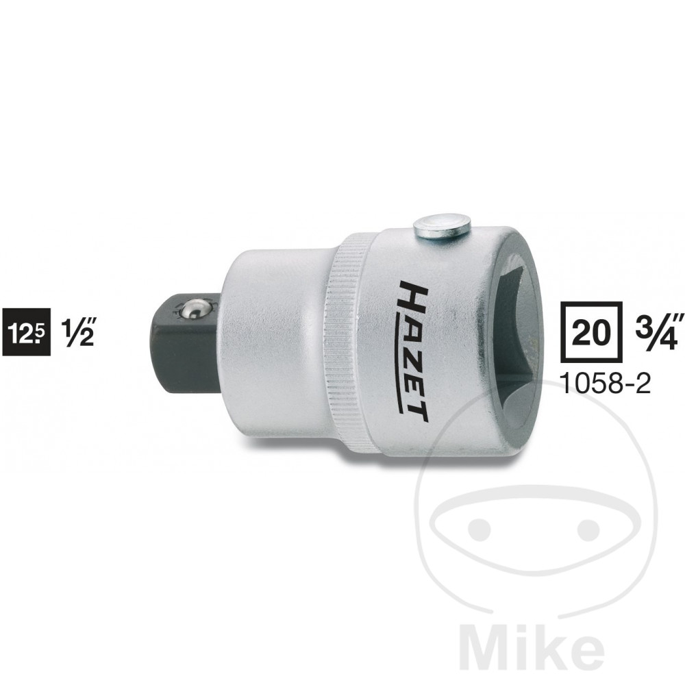 Adaptateur d'entraînement 3/4 AGB 1/2 pouce Hazet - vue 2
