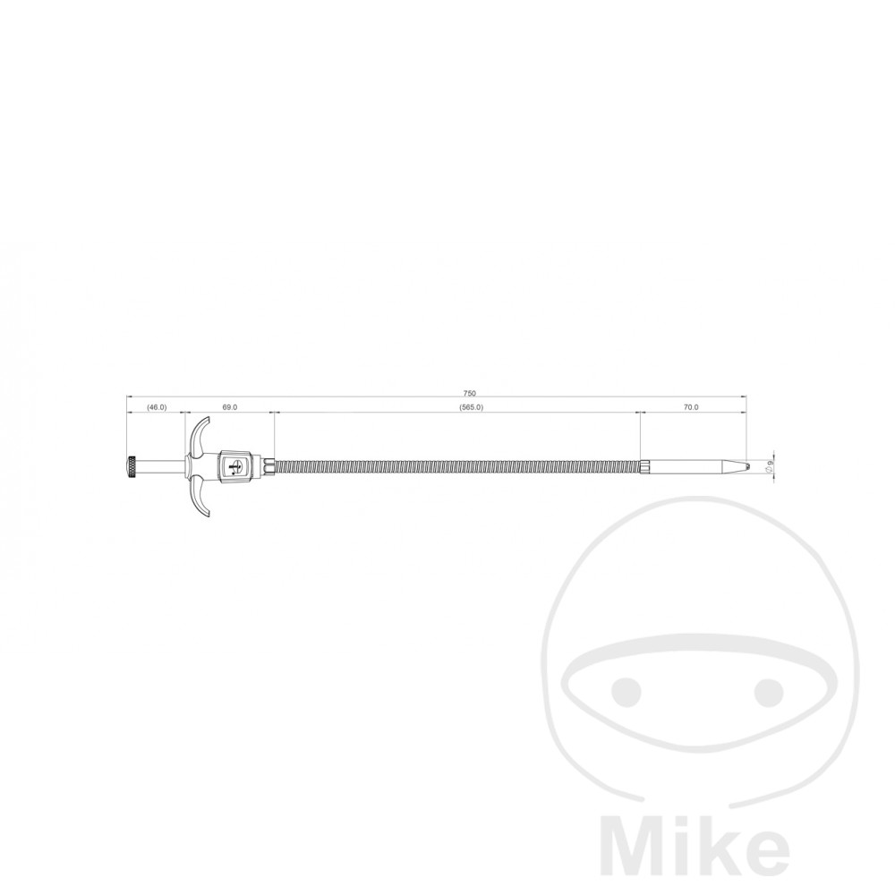 Pince à griffes flexible Hesse 750 mm ouverture MAX. 15 mm - vue 5