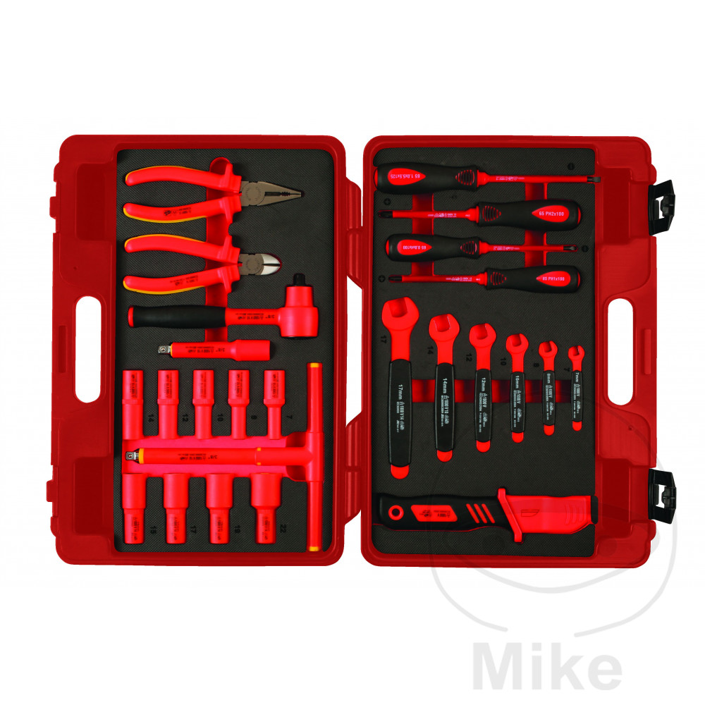 Jeu d'outils 3/8 25 pièces isolé HBT - vue 2