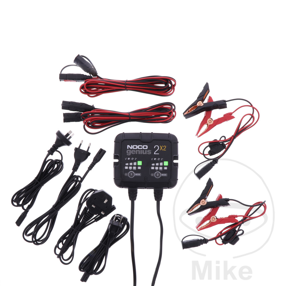 Chargeur de batterie Noco Genius 2X2 6/12V 2x 2A - vue 2