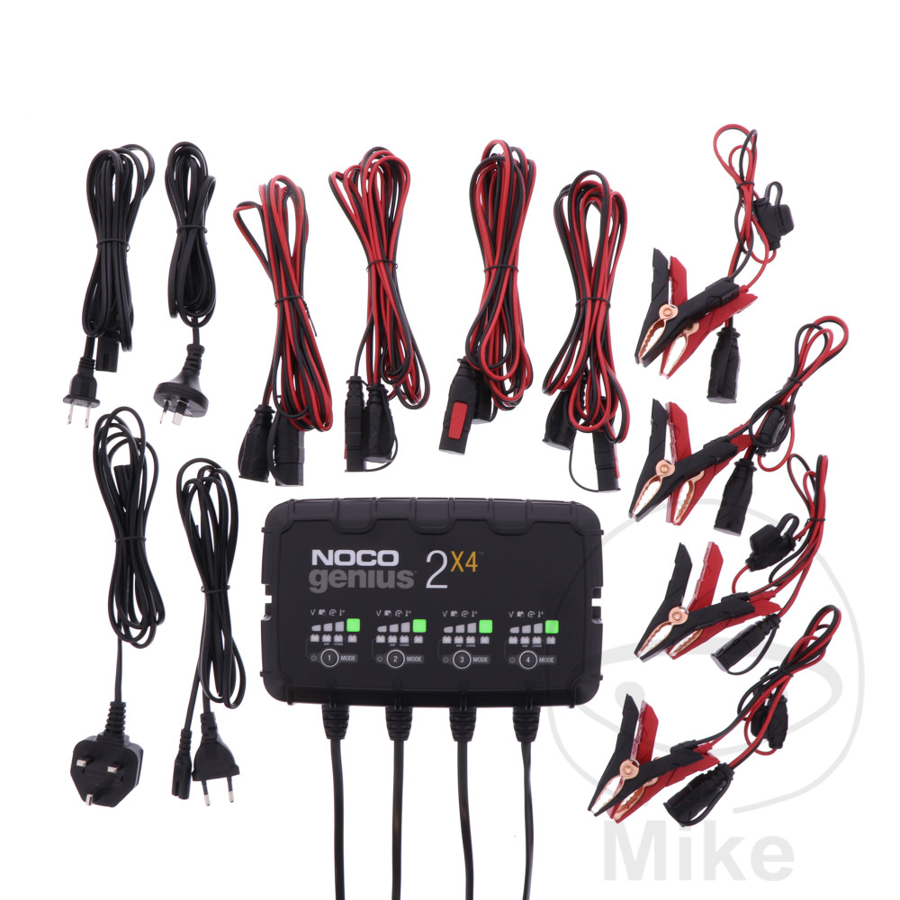 Chargeur de batterie Noco Genius 2X4 6/12V 4A - vue 2