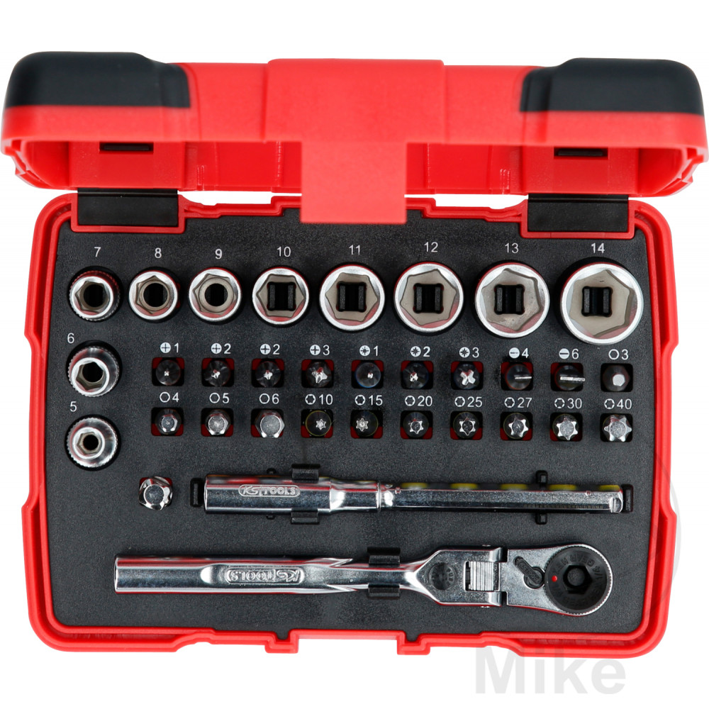 KS Tools Coffret Embout 1/4 Stecknuss - vue 2