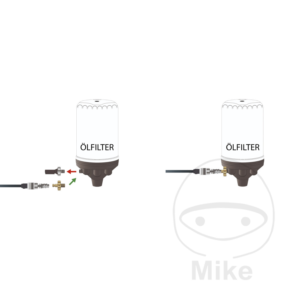 Kit adaptateur de pression d'huile turbo Busching 15 pièces - vue 2