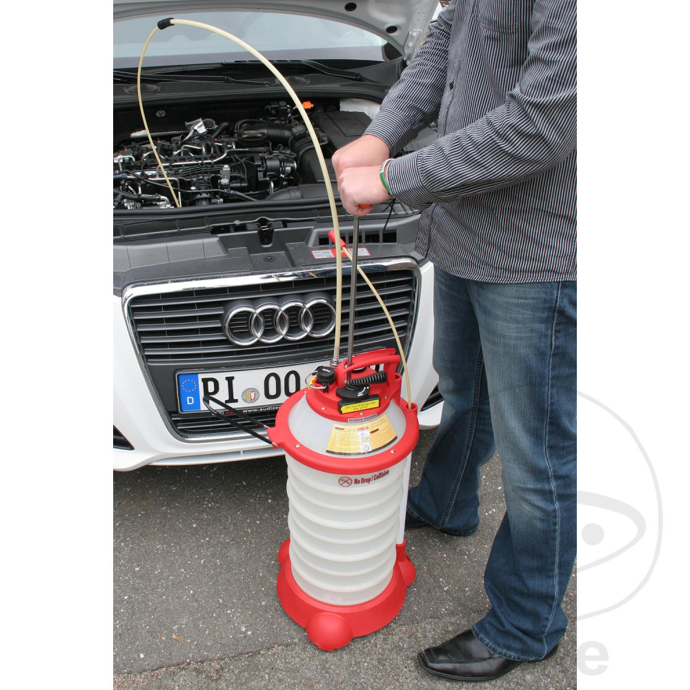 Pompe à vide manuelle 18 litres Busching avec 3 sondes - vue 2