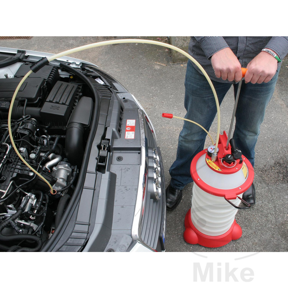 Pompe à vide manuelle 18 litres Busching avec 3 sondes - vue 3