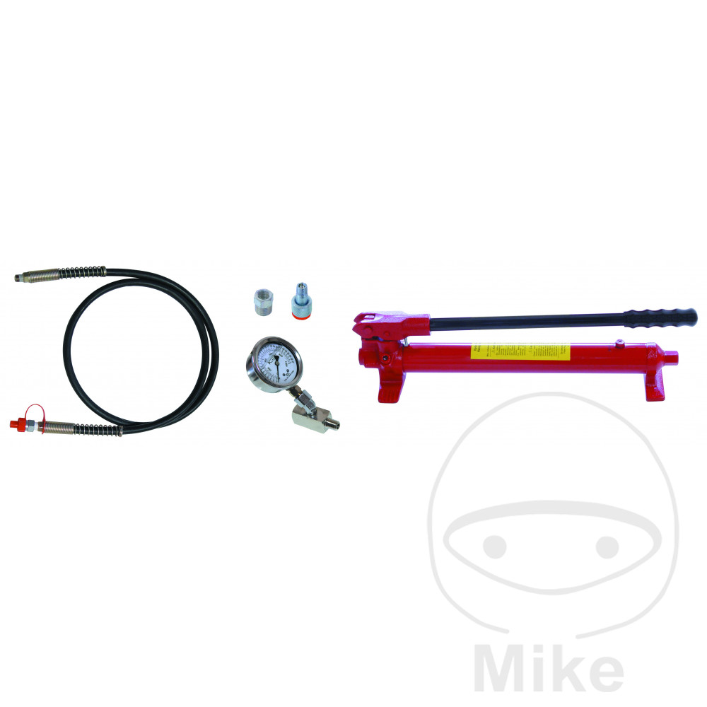 Pompe hydraulique manuelle 700 BAR avec manomètre Gedore Automotive