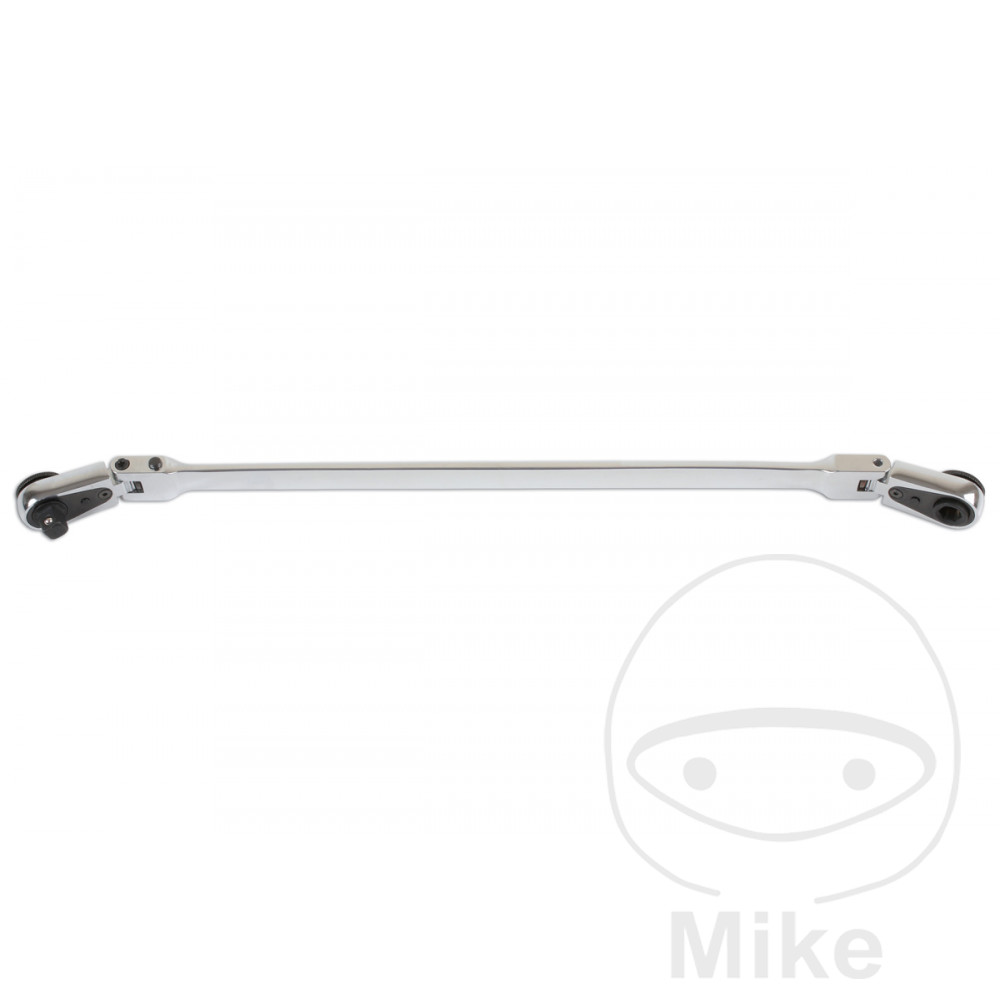 Clé à cliquet articulée HBT 1/4 avec embouts 6 pans + 4 pièces - vue 2