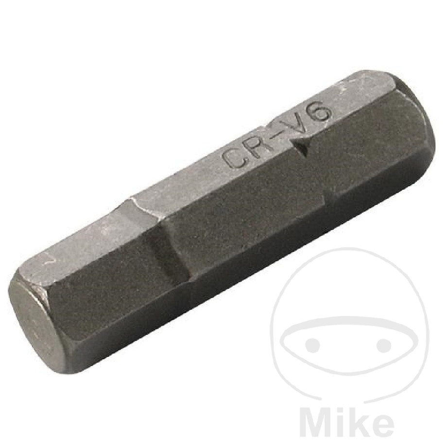 Bit à six pans creux 8 mm 5/16 6K Longueur 30MM 5/16 = 8MM