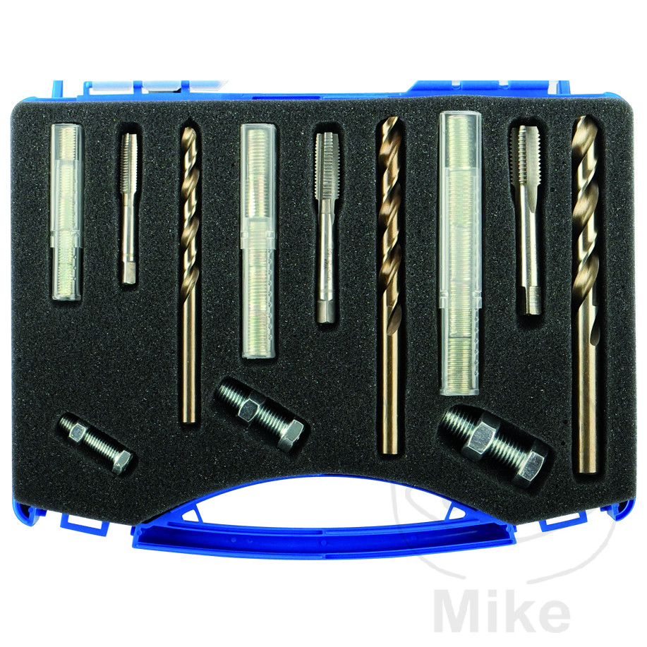 Kit de réparation de filetage Kunzer 24 pièces M6 M8 M10