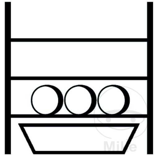 Rapid Fassregal pour 3x60 litres avec panneau de récupération - vue 2