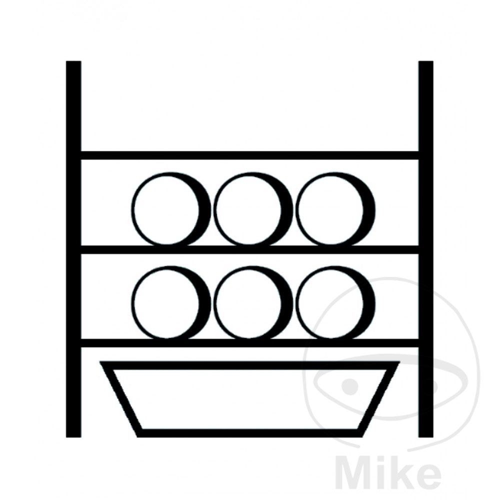 Rack de soutirage Rapid Fassregal 6x60 litres avec panneau de récupération - vue 2