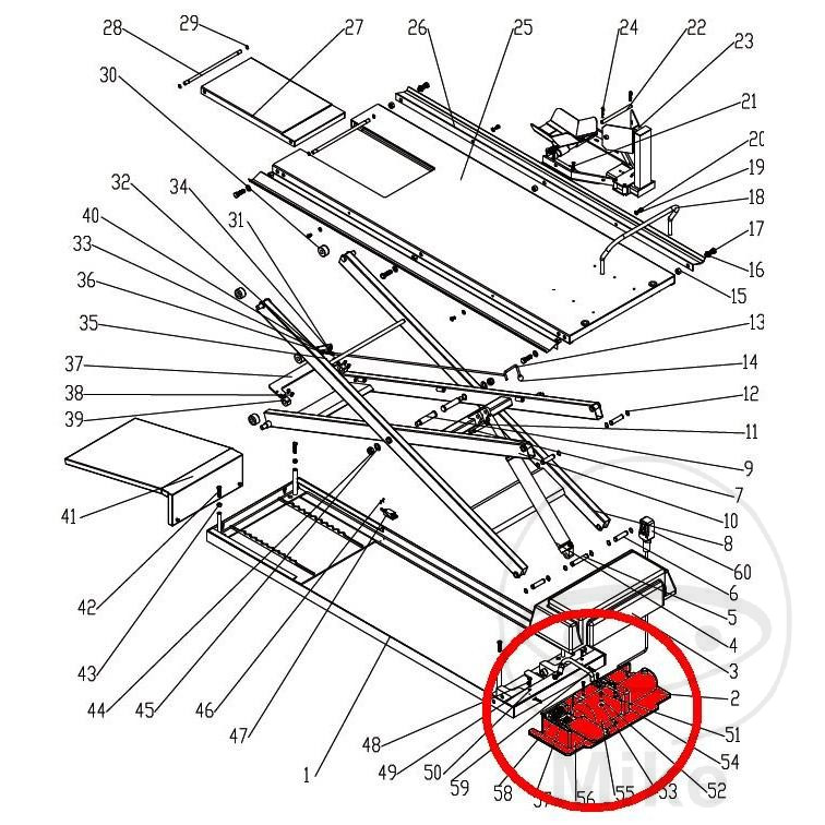 Unité hydraulique JMP 500 complète - vue 4