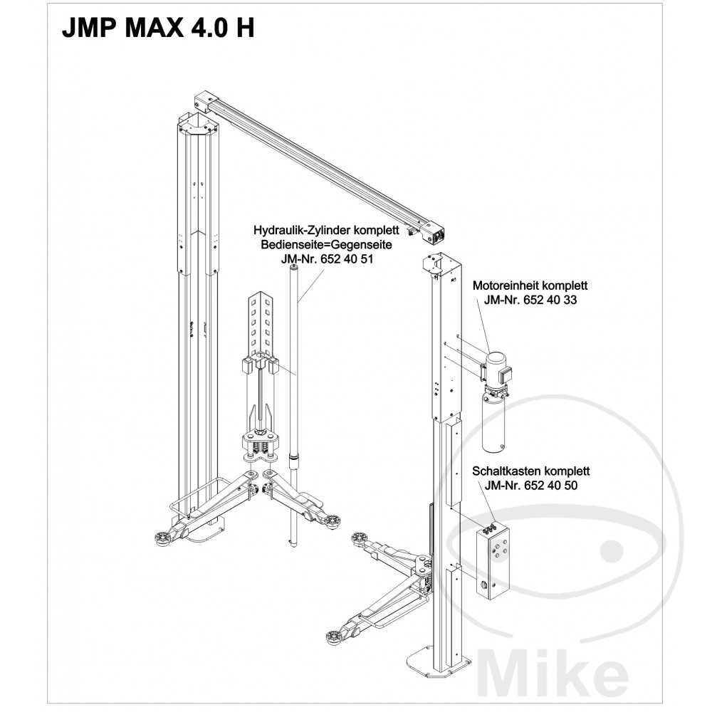BOÎTE D'INTERRUPTEUR complète JMP Fox 4000 H - vue 2